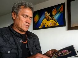 García King, de 61 años, jugó en cuadros tradicionales de Colombia y Venezuela. AFP/J. Restrepo