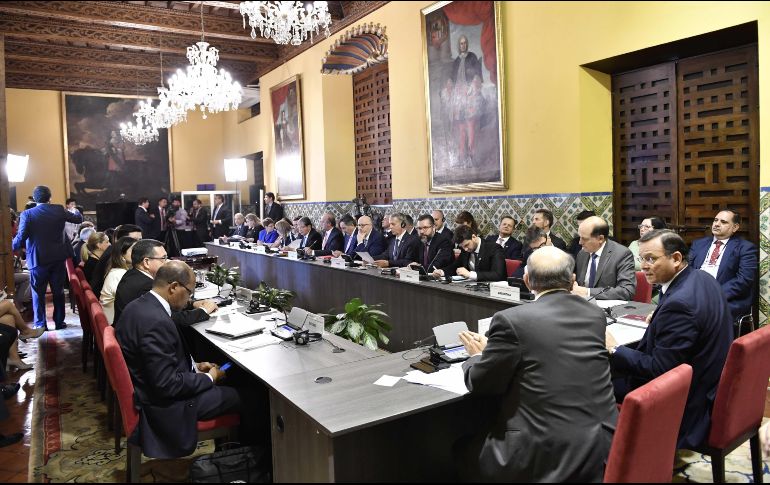 Este viernes, el Grupo de Lima se reunió en la capital peruana y exhortó a Maduro a no asumir un nuevo mandato. EFE/CORTESÍA