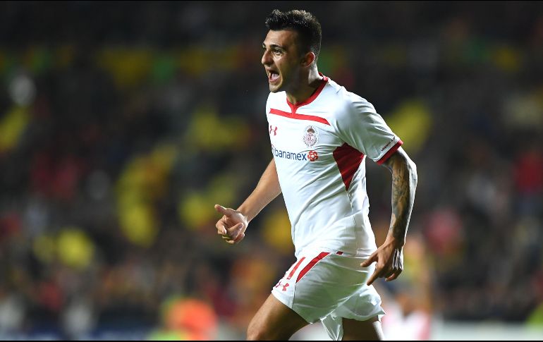 Triverio perforó las redes a los minutos 19, 43 y 75 para darle el triunfo a los Escarlatas. MEXSPORT / I. Ortiz