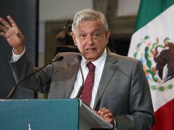 Andrés Manuel invita a empresarios, trabajadores, dirigentes sociales, legisladores y autoridades a evaluar de manera conjunta en tres meses dicho programa. SUN/ A. Ojeda