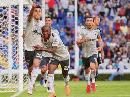 Jesús Isijara, una de las nuevas caras de los rojinegros, dio el empate al minuto 41. @ATLASFC
