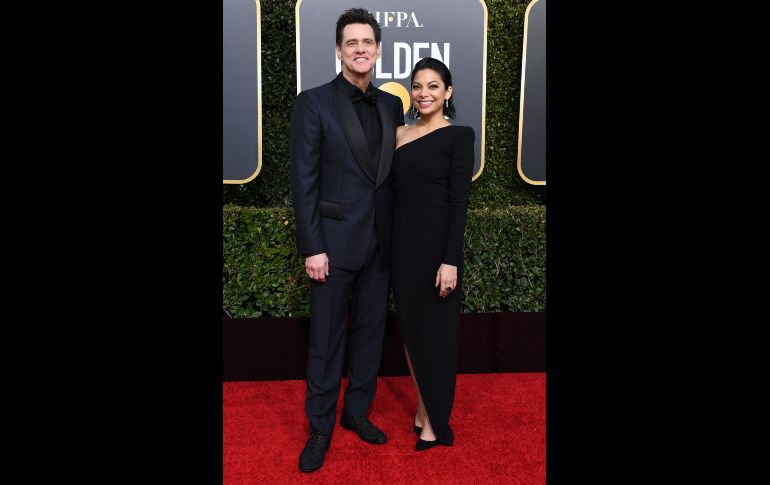 Jim Carrey y Ginger Gonzaga.