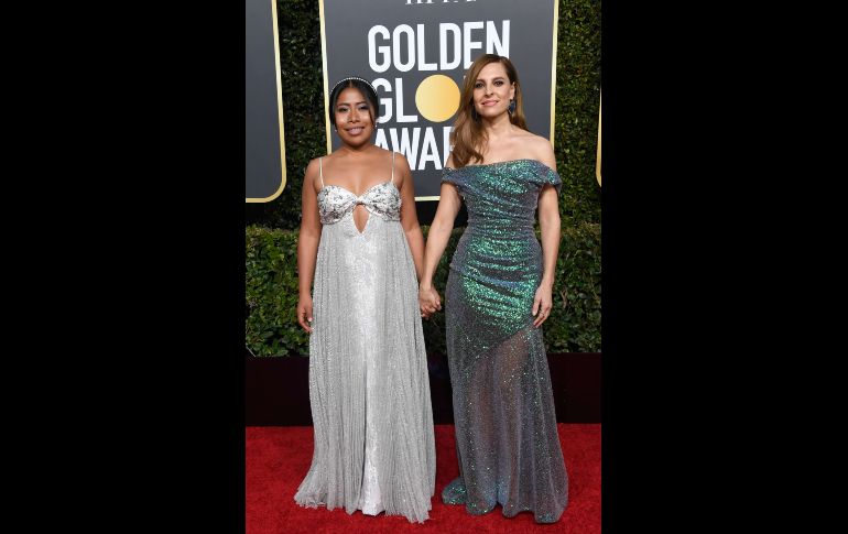 Yalitza Aparicio y Marina De Tavira.