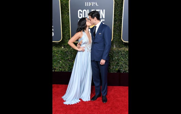 Gina Rodríguez y Joe Locicero.