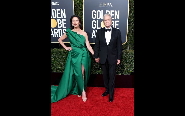 Catherine Zeta-Jones y Michael Douglas.