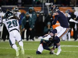 Chicago se quedó a un gol de campo de lograr el pase a la final de divisional.  AFP