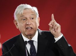 López Obrador señaló que investigarán sobre el tema y mañana hablará sobre ello. EFE / J. Méndez