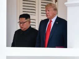El presidente de EU y el líder norcoreano celebraron en junio del año pasado una cumbre histórica. AP / ARCHIVO