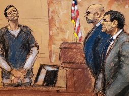 Vicentillo se despide del “Chapo” con un educado cabeceo en lo que probablemente sea la última vez en que ambos se vean cara a cara. EFE / ARCHIVO