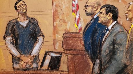 Vicentillo se despide del “Chapo” con un educado cabeceo en lo que probablemente sea la última vez en que ambos se vean cara a cara. EFE / ARCHIVO