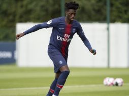 Weah debutó oficialmente el pasado 3 de marzo en el choque de la Ligue-1 ante el Troyes. TWITTER