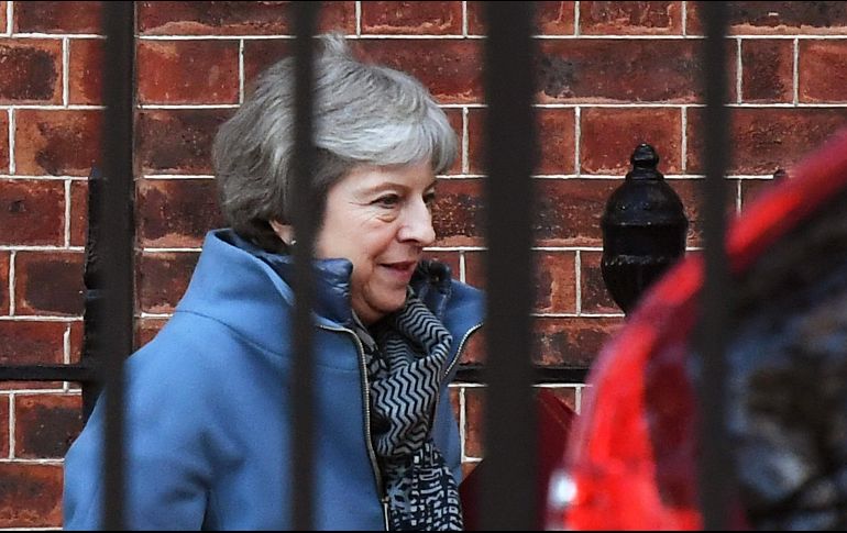 May sigue pidiendo más concesiones del bloque antes de la crucial votación parlamentaria de la próxima semana. EFE / A. Rain