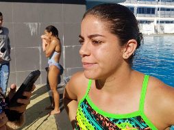 Orozco resalta los retos a cumplir los próximos meses y lo que significa para ella ser la cabeza con su nueva compañera en plataforma de 10 metros sincronizados. EL INFORMADOR / ARCHIVO