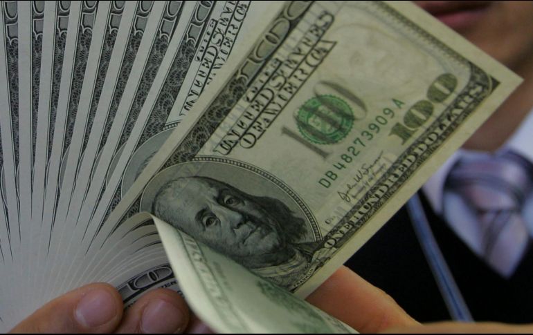 Banxico fijó el tipo de cambio en 19.3479 pesos. EL INFORMADOR / ARCHIVO