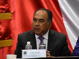 Astudillo Flores consideró que los legisladores deben elaborar un dictamen que reúna las mejores condiciones para generar el nacimiento de la Guardia Nacional. TWITTER / @HectorAstudillo