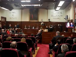 Las remuneraciones de los 11 ministros serán disminuidas en 25% con respecto a las percibidas en el ejercicio fiscal 2018. SUN/Y. Xolalpa