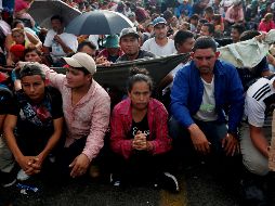 Los migrantes estarán en este lugar hasta que sean llamados por autoridades estadounidenses para su posible ingreso a ese país. EFE / ARCHIVO