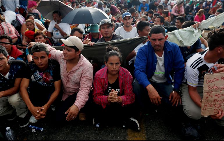 Los migrantes estarán en este lugar hasta que sean llamados por autoridades estadounidenses para su posible ingreso a ese país. EFE / ARCHIVO