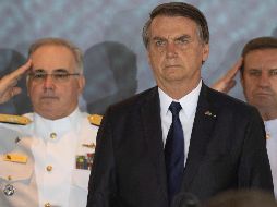 Bolsonaro aseguró que tanto Brasil como los migrantes estarán más seguros si el país adopta sus propias reglas. EFE/J. Alves