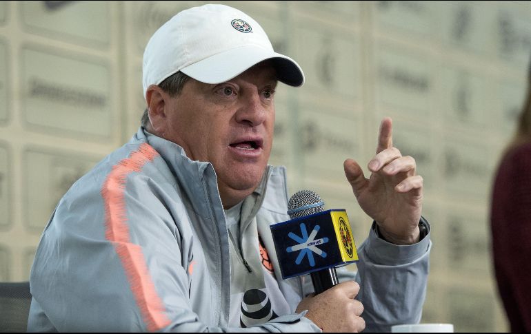 Herrera espera un refuerzo más para la delantera de las Águilas. MEXSPORT/O. Aguilar