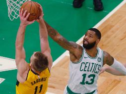 El ala Morris metió 22 puntos, ganó ocho rebotes y repartió dos asistencias. EFE / C. Gunther