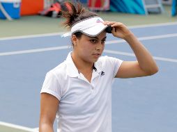 Renata Zarazúa es la mejor ubicada en el ranking de la WTA de las tenistas mexicanas. ARCHIVO / EL INFORMADOR