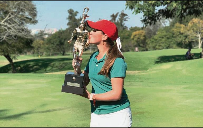 Cory López lideró los cuatro días en el Guadalajara Country Club. EL INFORMADOR / S. Castiello