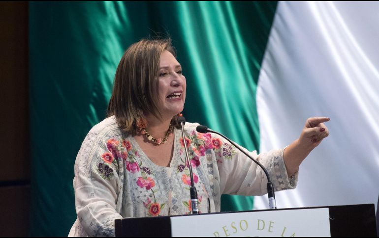 Gálvez critica la acción tomada por el Gobierno para combatir el huachicoleo: ''Es como hacer campeón al Cruz Azul quitando a todos los equipos de futbol. Así, me canso ganso que gana el campeonato''. SUN /