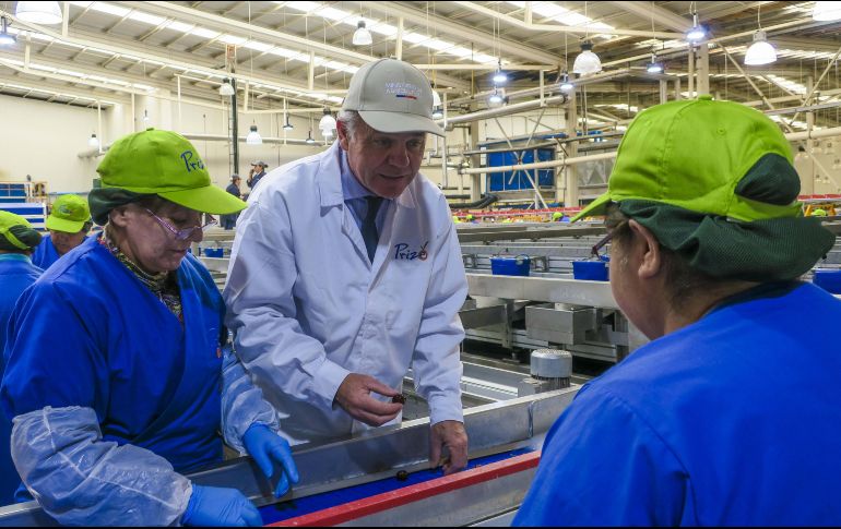 El presidente no precisó a cuánto ascendió el monto de las exportaciones en 2018. EFE/ ARCHIVO