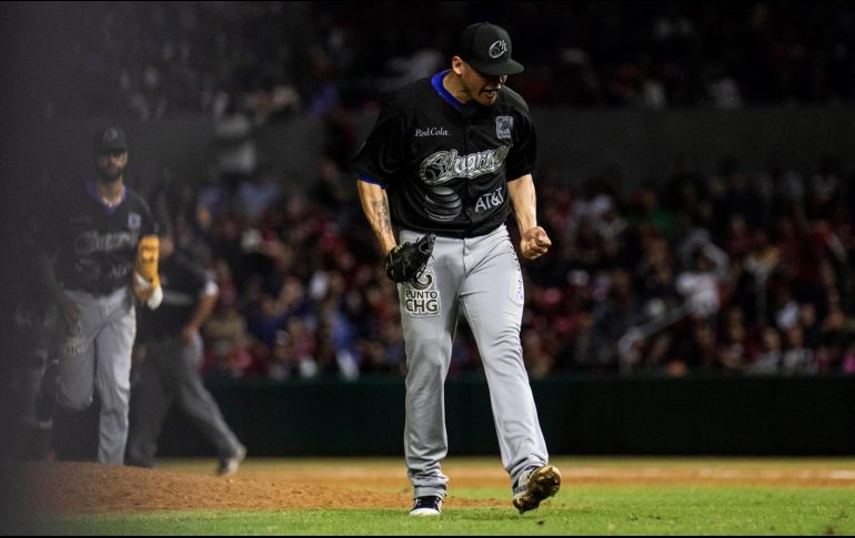 Orlando Lara lanzó cinco entradas y dos tercios, en las que no permitió carrera y lanzó seis ponches. FACEBOOK/CharrosBeisbolOficial