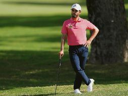 Abraham Ancer se ubica en el decimosegundo lugar a tan sólo tres golpes de los cinco mejores. AFP/K. Cox