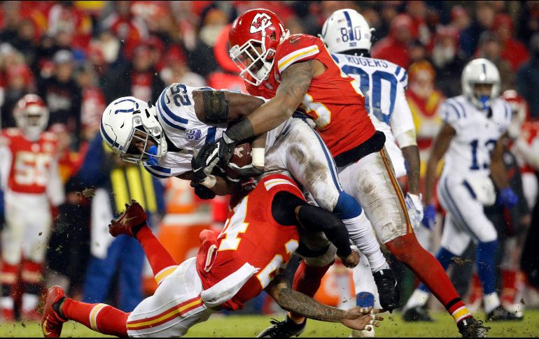 Kansas City se lleva su primer pase a un juego por el título de la Conferencia Americana desde enero de 1994. AP/C. Riedel