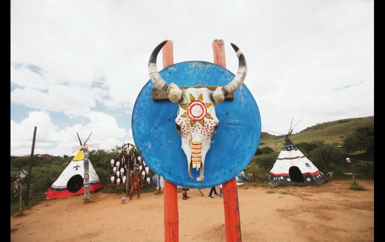 Los detalles. La decoración busca reproducir diversos elementos típicos de las cintas del Viejo Oeste.