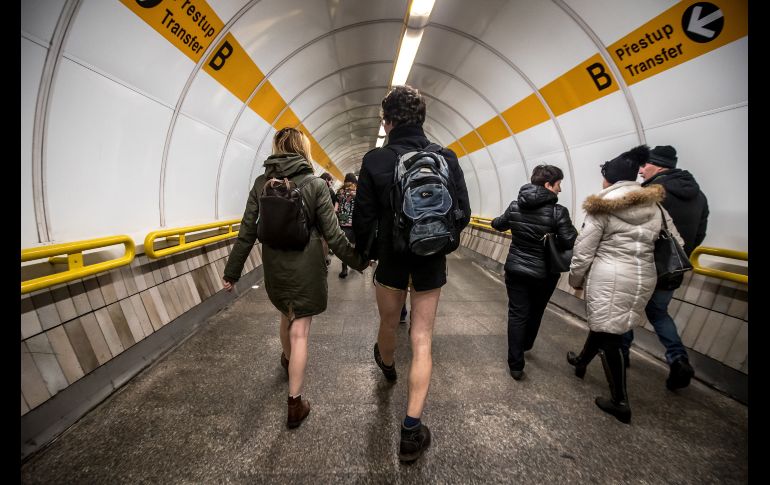 Esta iniciativa tiene un origen artístico y divertido, según los organizadores. En la capital de República Checa.