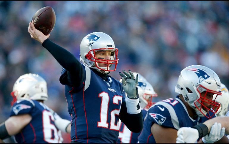 Brady lanzó para 343 yardas aéreas con una precisión quirúrgica. EFE/CJ Gunther