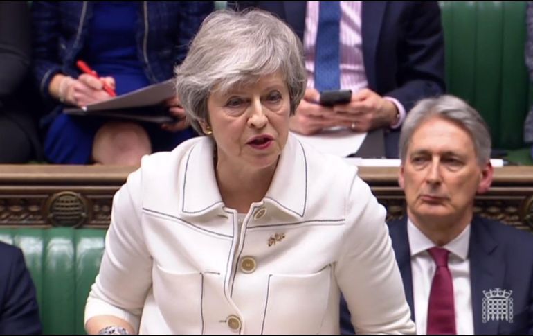 May advirtió que de ser rechazado su acuerdo, la suspensión del Brexit sería 