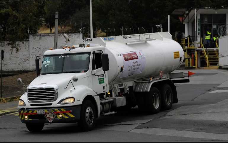 Las autoridades no han dado detalles con relación al resultado de la búsqueda y localización de la unidad y el combustible. NTX / A. Monroy
