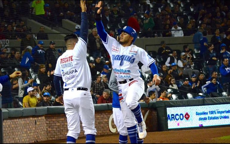 Ciudad Obregón recortó a 1-2 su desventaja en la serie. FACEBOOK/YaquisdeObregon