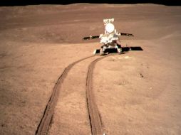 La sonda Chang'e 4 es la primera en alunizar en la cara oculta de la Luna. ESPECIAL / cnsa.gov.cn