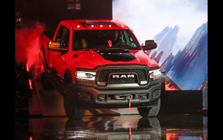 Fiat Chrysler presentó nuevos diseños de sus versiones de mayor tamaño del popular camión Ram. El modelo Power Wagon.