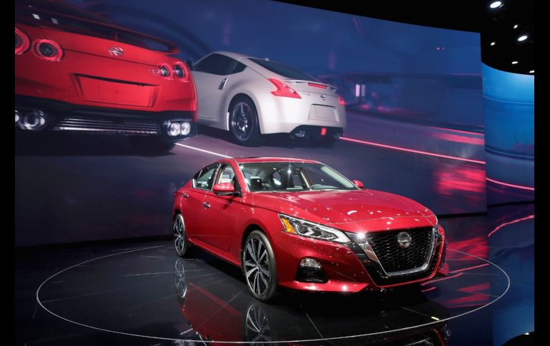 El nuevo modelo Altima de Nissan.