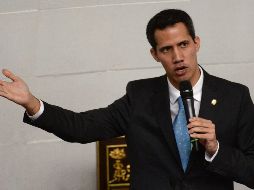 Autoridades no confirmaron que Trump analice esta posibilidad, pero dejan en claro que EU apoya a Juan Guaidó (foto) como presidente de la Asamblea Nacional. AFP / F. Parra