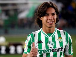 Lainez, de 18 años, firmó un contrato hasta 2022. EFE/J. M. Vidal