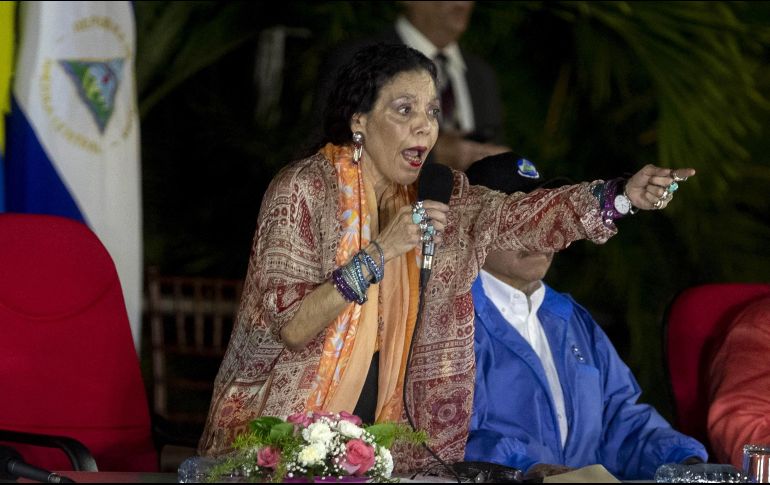 Murillo brindó sus palabras en momentos en que Nicaragua atraviesa lo que organismos humanitarios han identificado como la crisis de derechos humanos más grave de las últimas décadas. EFE / ARCHIVO