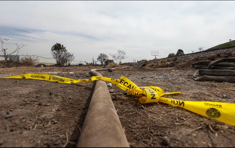 La última de las tomas fue encontrada sobre el kilómetro 216+800 del poliducto Salamanca-Guadalajara, dentro del poblado de La Paz, en Zapotlanejo. EL INFORMADOR / ARCHIVO
