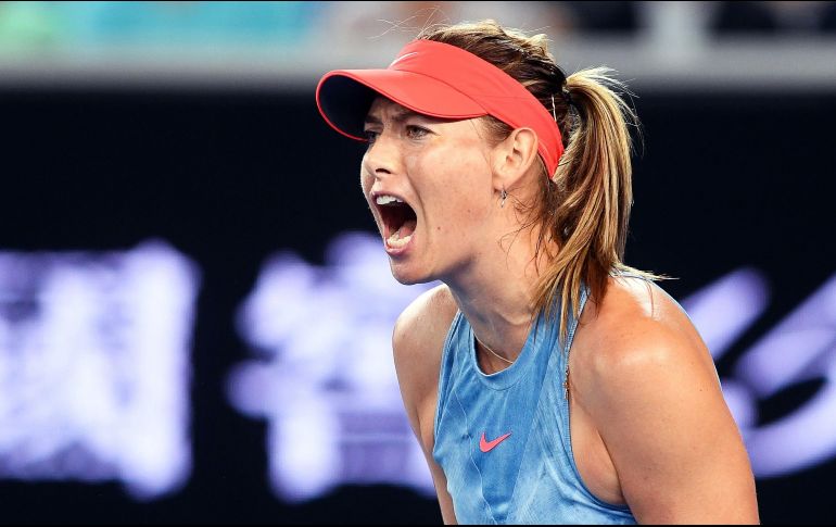 Ambas tenistas superaron la segunda ronda de manera arrolladora. Este miércoles, Sharapova venció a Rebecca Peterson, de Suecia, por 6-2 y 6-1. EFE / J. Smith