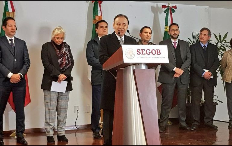 Además se ofreció seguridad a las entidades para cuidar ductos y los mecanismos de distribución. TWITTER/ @SEGOB_mx