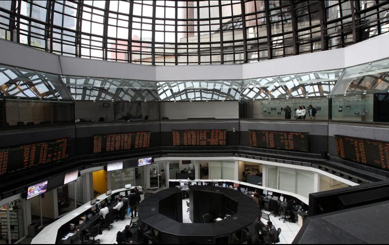 El S&P BMV IPC, se ubicó en 43 mil 819.53 unidades. EFE / ARCHIVO