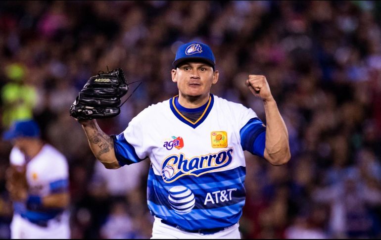 El abridor de los Charros, Orlando Lara, se llevó la victoria en labor de seis entradas en las que permitió cuatro imparables y una carrera. FACEBOOK/CharrosBeisbolOficial