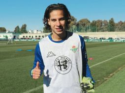 El mexicano de 18 años está en el plantel que jugará hoy contra los realistas. @REALBETIS